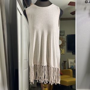 Hey & Thread fun fringe shirt Size: Medium